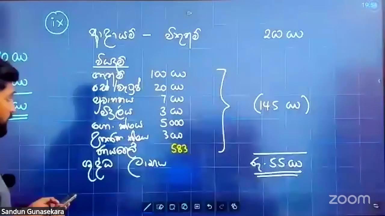 Grade 11 Commerce වාර විගාග උපකාරක සම්මන්ත්‍රණ