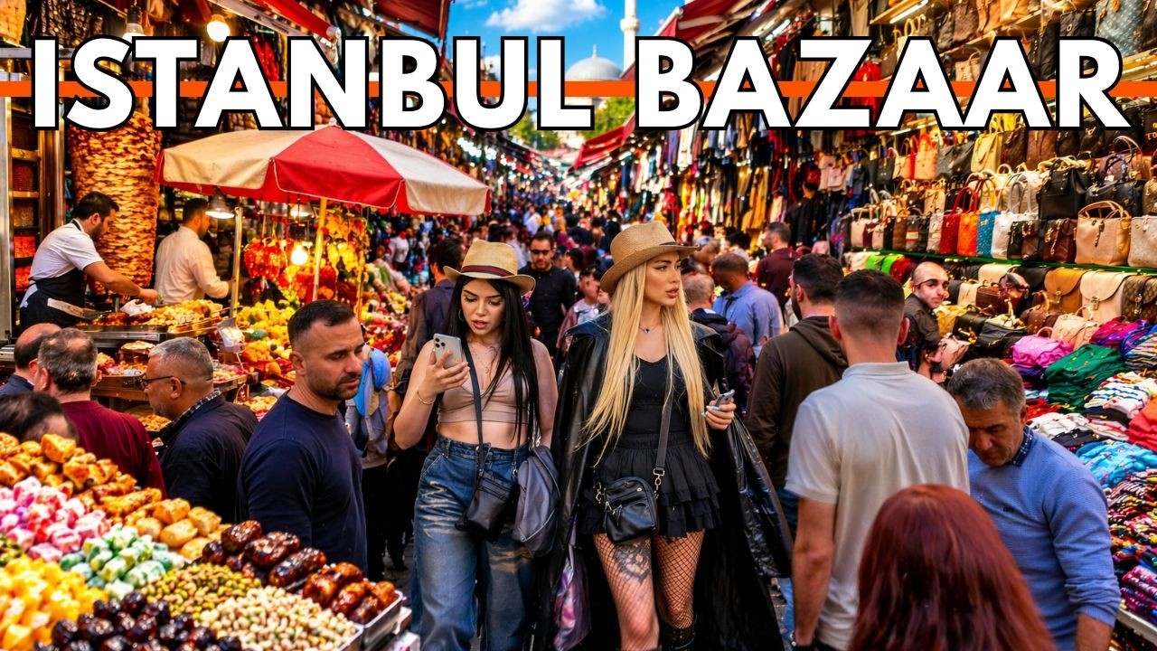 ISTANBUL TURKEY 2026 4K WALKING TOUR | Grand Bazaar to Eminonu,Mahmutpasa Bazaar Shopping &Real Life