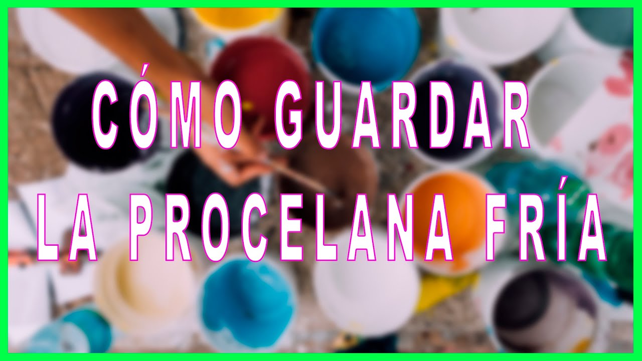 Cómo conservar  tu porcelana fría