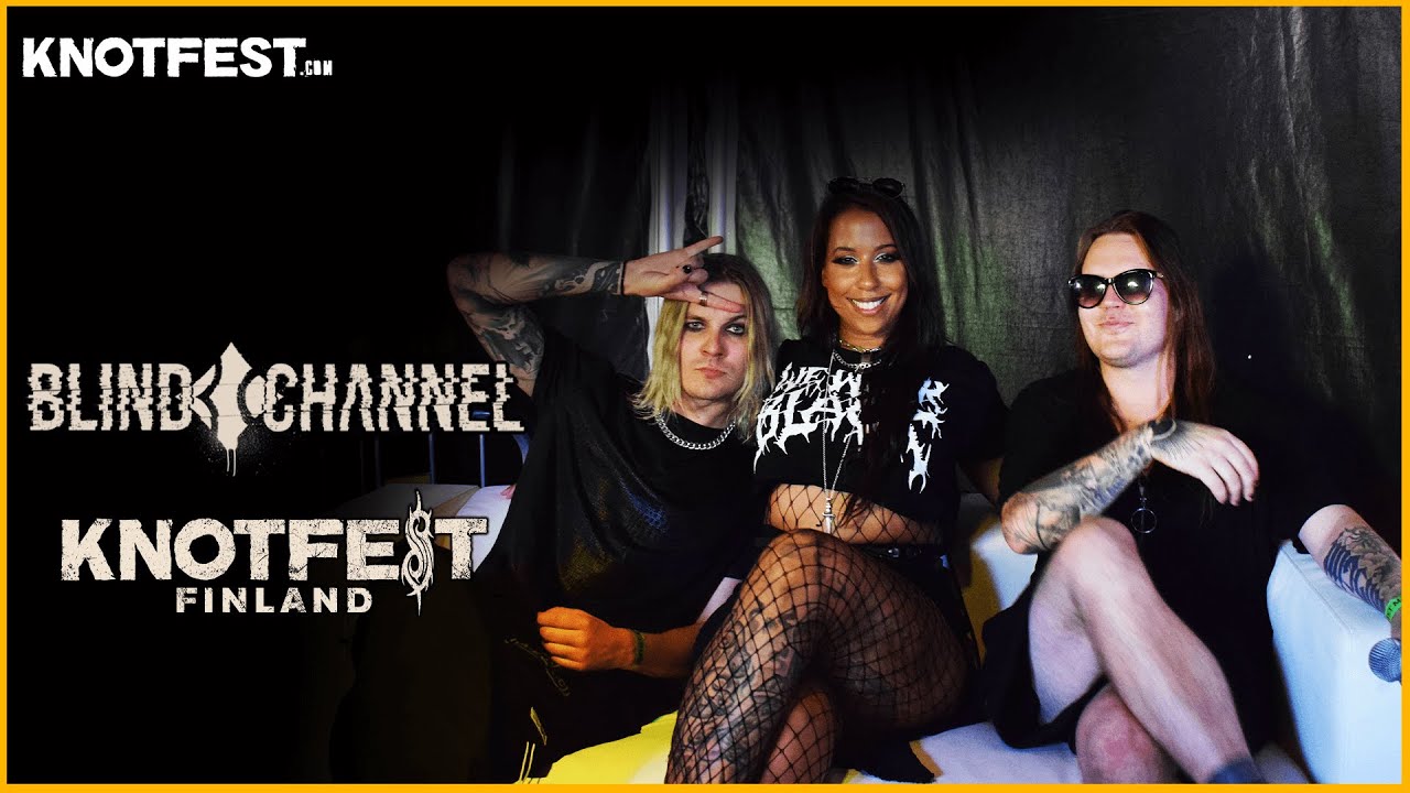 BLIND CHANNEL on their HEAVY new album at KNOTFEST FINLAND