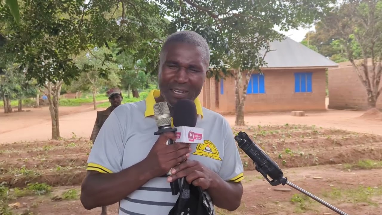 MWALIMU FAUSTO CHAULA AOMBA DARASA LA AWALI SHULE YA MSINGI META NEWALA 