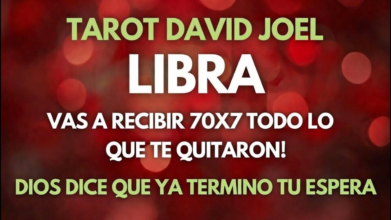 LIBRA, VAS A RECIBIR SETENTA VECES SIETE TODO LO QUE TE QUITARON! ABRE PARA QUE SE HAGA JUSTICIA!