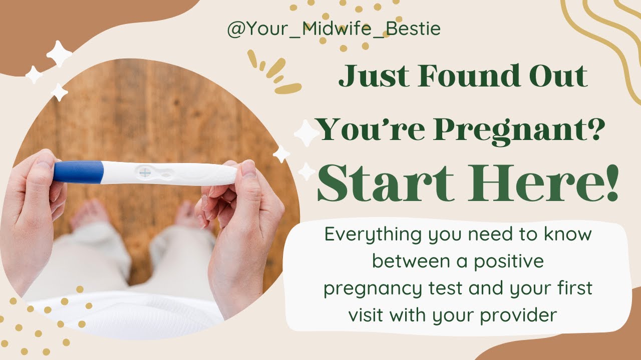 Positive Pregnancy Test | A Midwife's Guide to Early Pregnancy