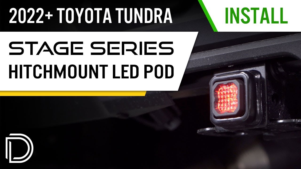5-минутное обновление: установка светодиодов HitchMount на Tundra 2022 года! | Diode Dynamics