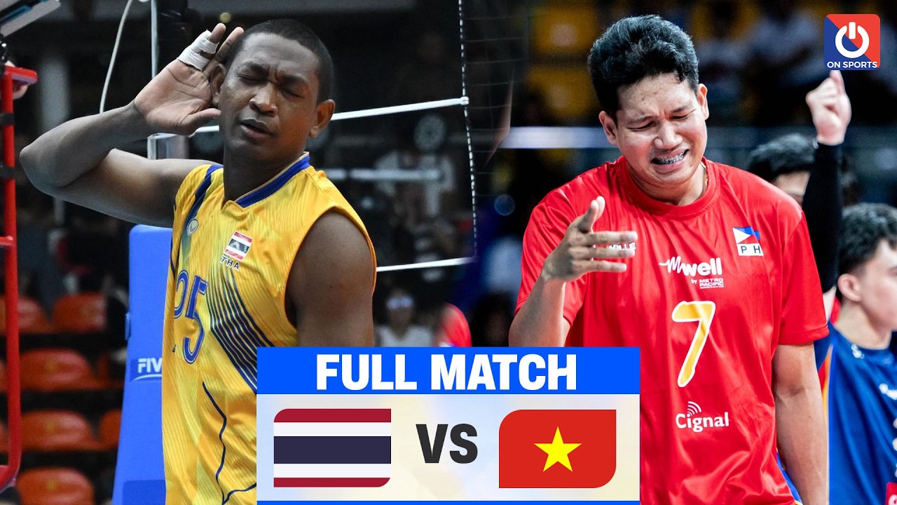 FULL HD | THAILAND vs. PHILIPPINES | Kissada Nilsawai vs. Kim Malabunga đại chiến