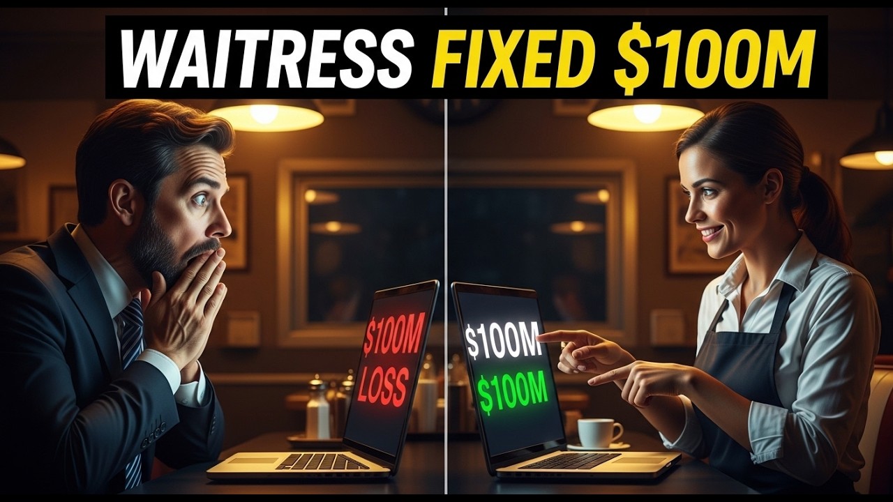Waitress Fixes $100M Mistake — CEO’s Reaction Stunned the Entire Company