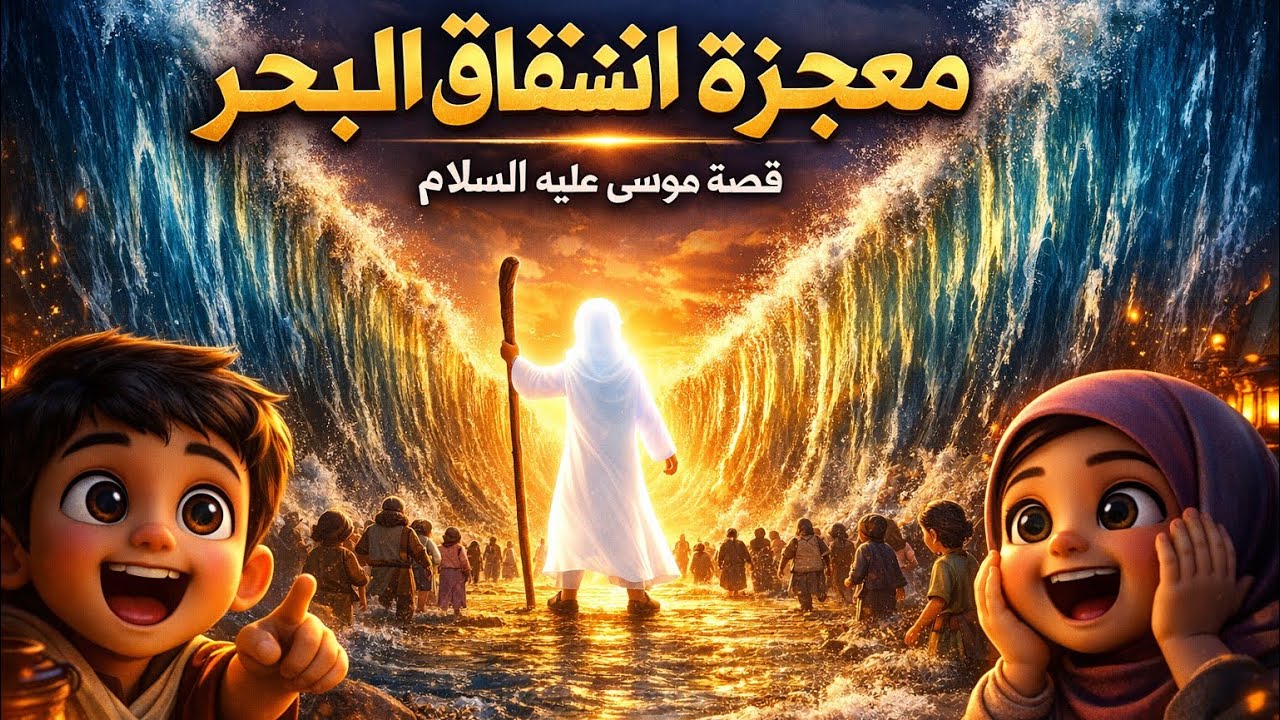 👉 “البحر انشق أمامه… اللحظة التي أنهت حكم فرعون للأبد!”