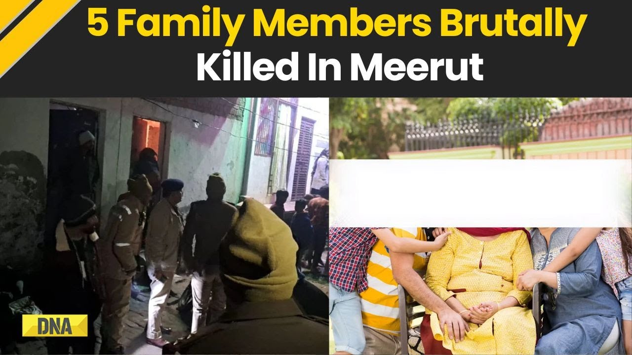 Meerut Murder News: 5 Family Members, Including 3 Children, Found Brutally Murdered In Meerut