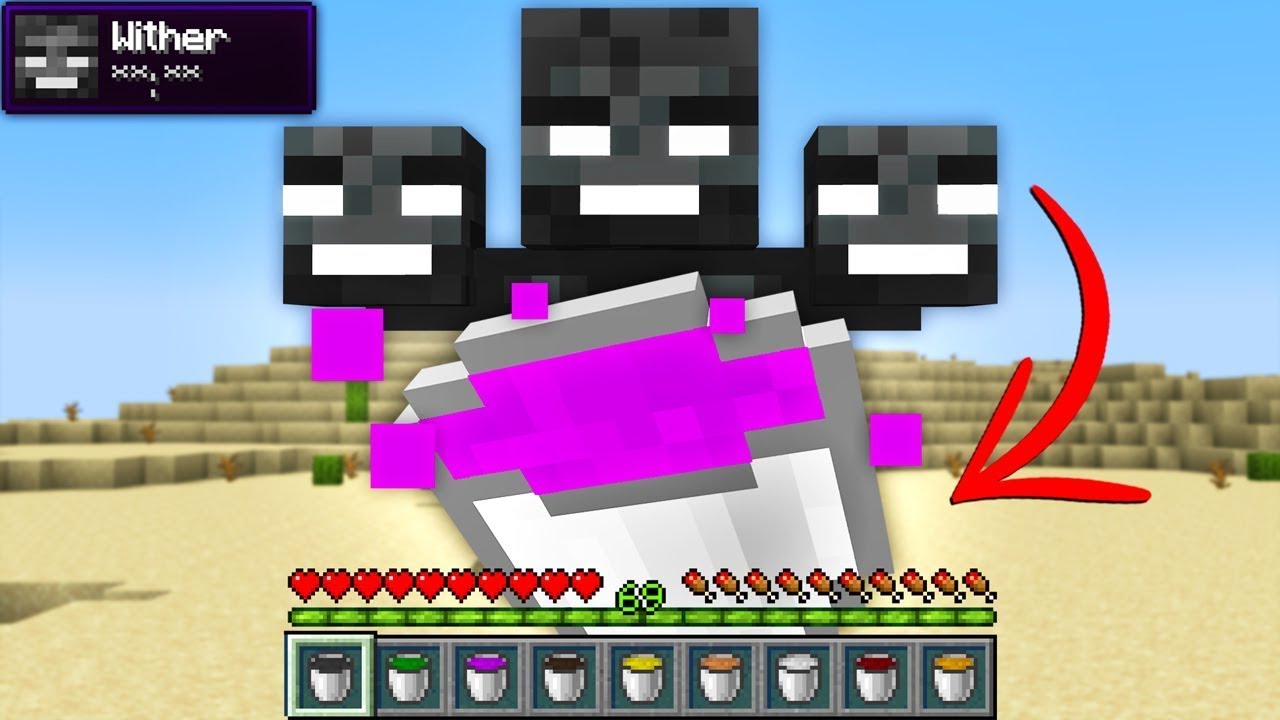 Minecraft ama MOBLARIN SÜTÜ VAR!