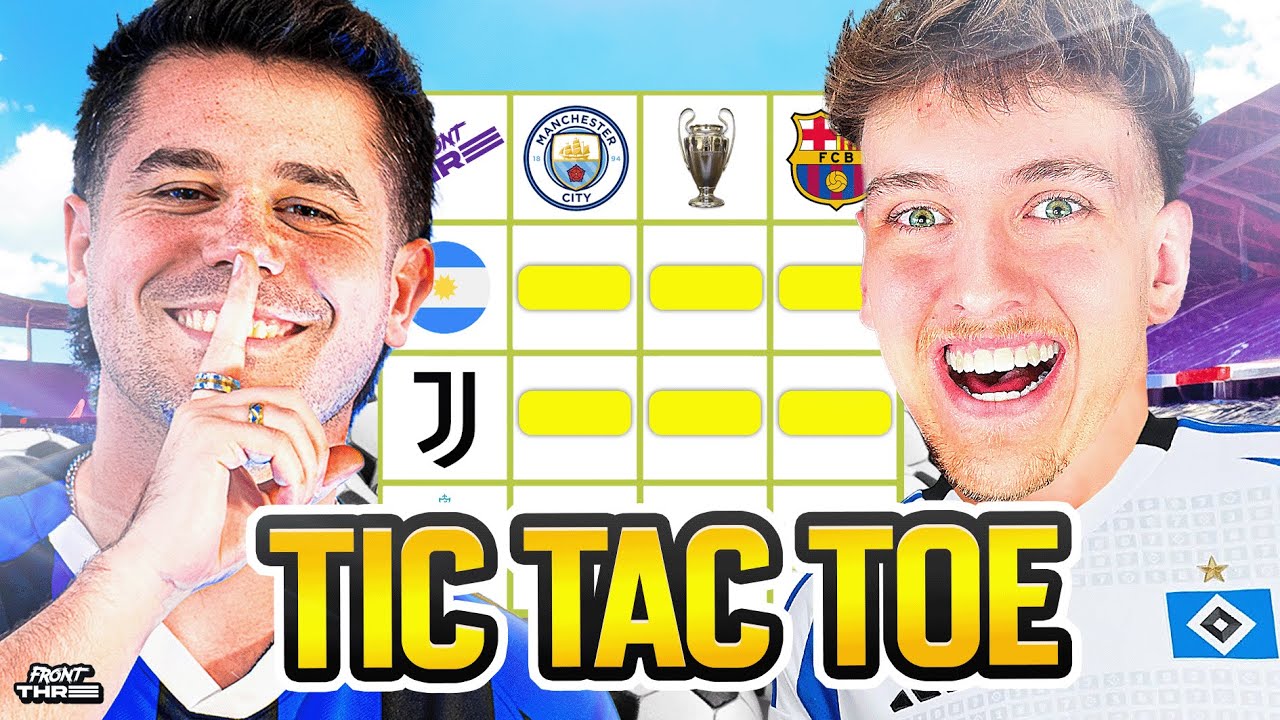 We Played the MOST CHAOTIC Football Tic Tac Toe ft. Fiago 🔥 @Fiago