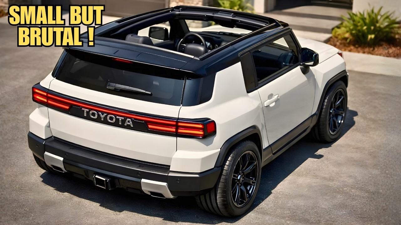Компания Toyota только что представила Mini Land Cruiser 2027 года, и это просто невероятно!