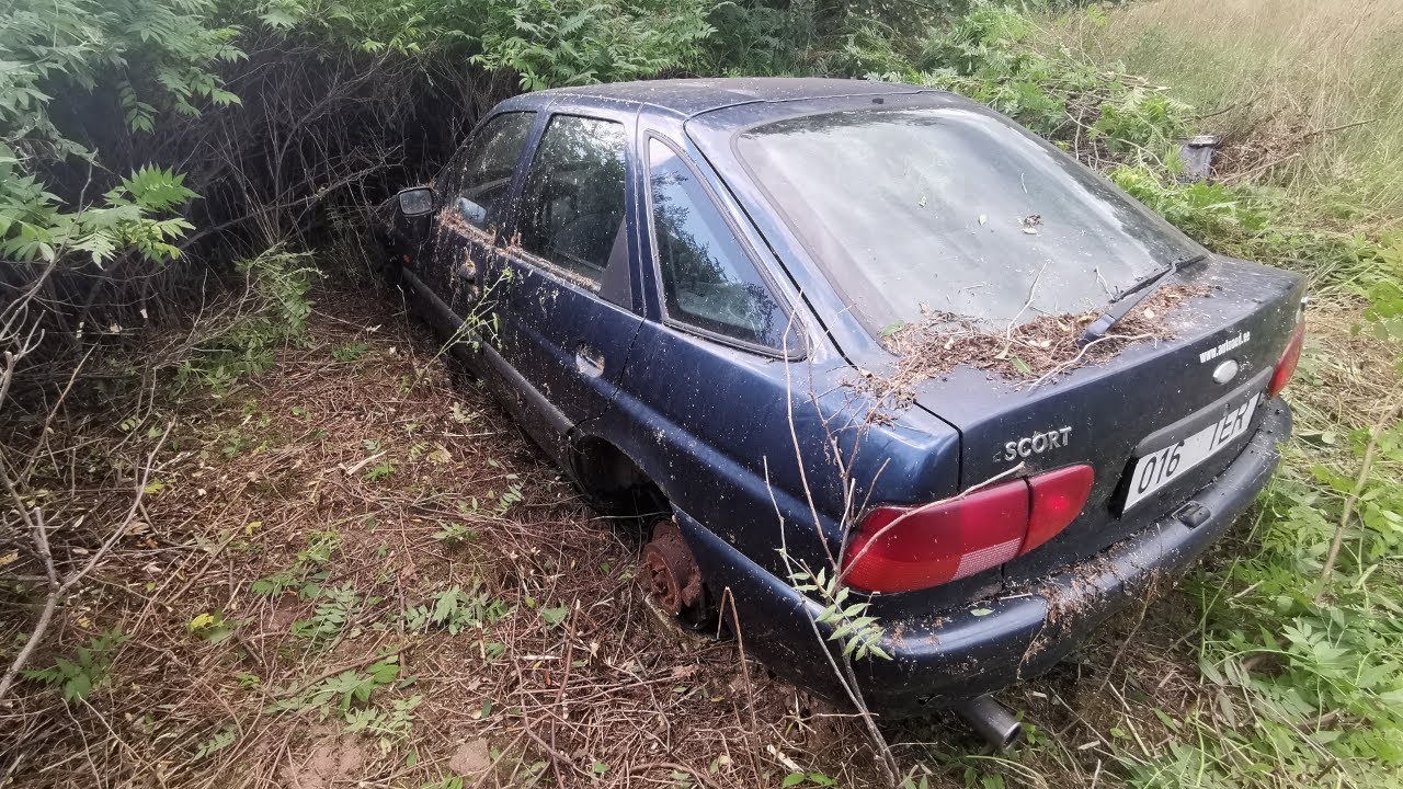 Starting 1997 Ford Escort 4x4 After 8 Years