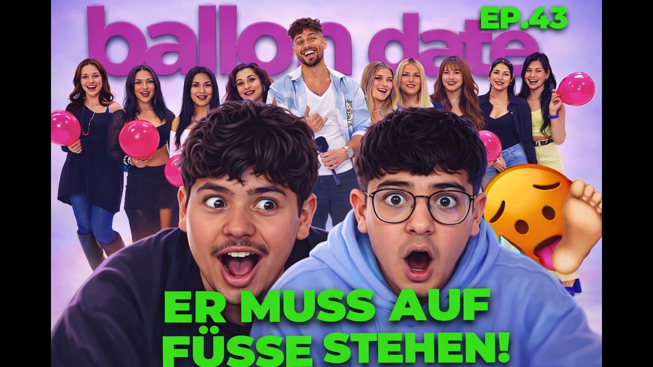 Er muss auf Füße stehen! Ich und Trixxy reagieren auf Ballon Date!