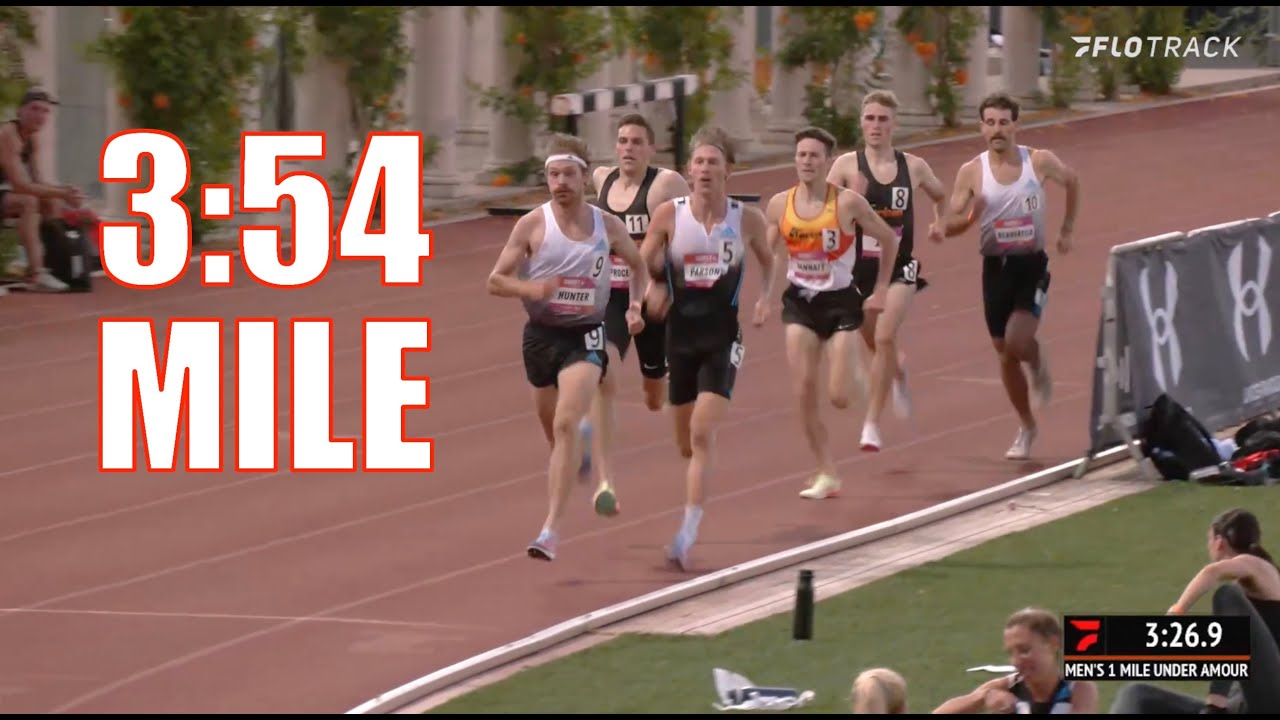 Drew Hunter IS BACK! Runs New Mile PB 3:54!