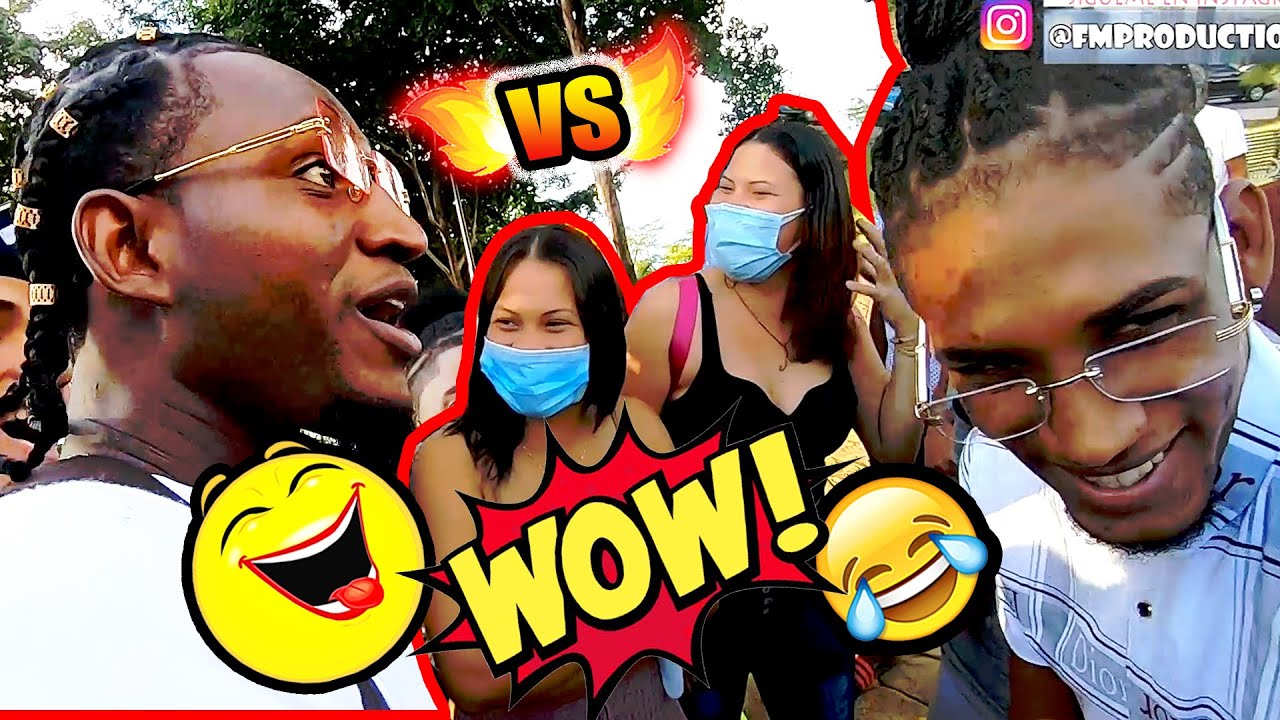 😂 CUAL SE QUEDARA CON ELLAS? 😍 La Rabia 24 vs Thesos La Emergencia 2021- Batalla de Risas invivienda