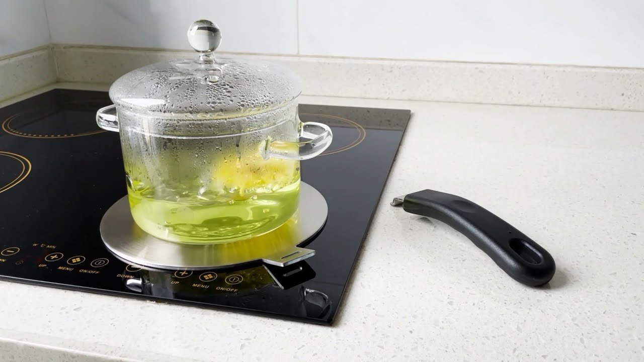 How to use glass cookware on induction cooktop？# Heat Diffuser Induction Adapter Plate
