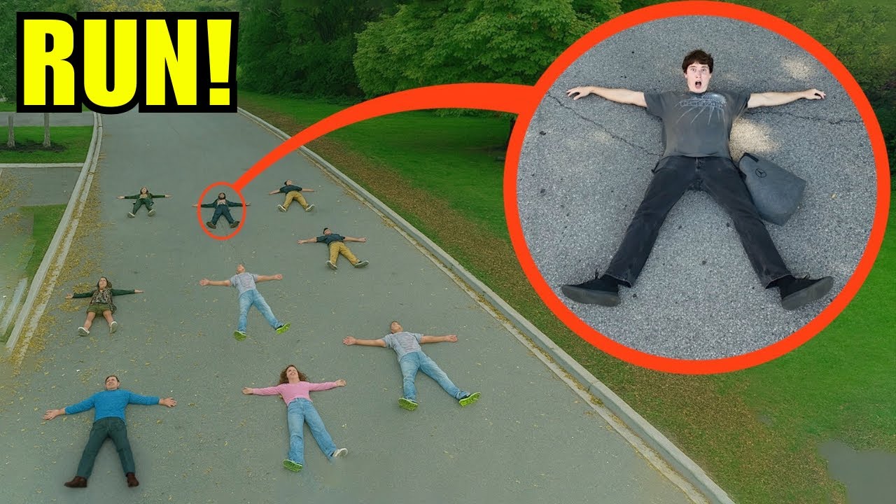 If you see your neighbors laying on the road like this.. lock your doors & hide! (It's Really Bad!!)