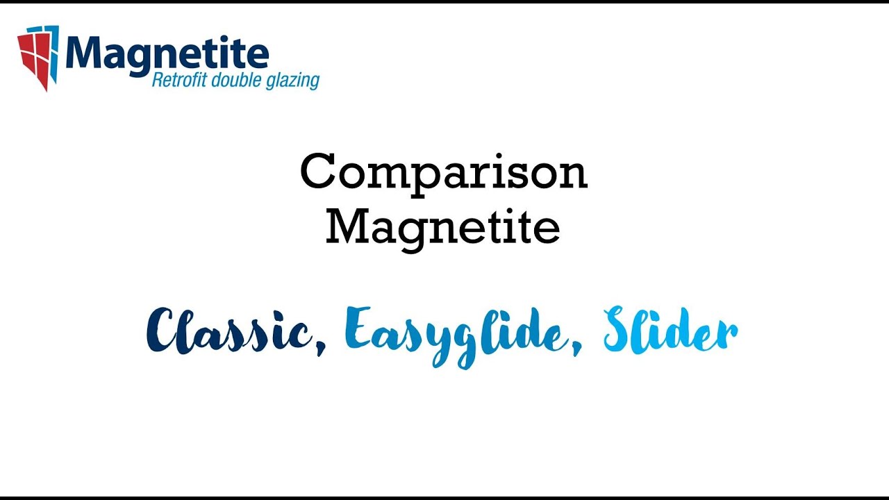 Magnetite Classic, Easyglide and Slider System Comparison