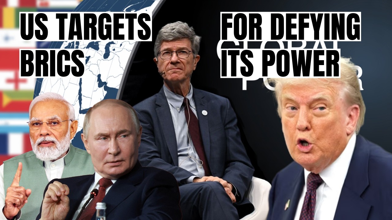 Jeffrey Sachs: US–Russia Talks, China-Taiwan future, BRICS Rise & Palestine's future