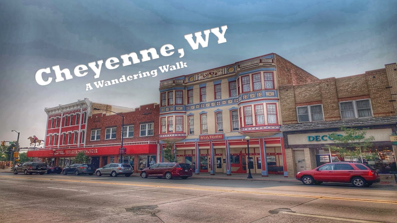 Cheyenne, WY - Capital Walk: Wandering Walks of Wonder Slow TV Walking Tour 4K