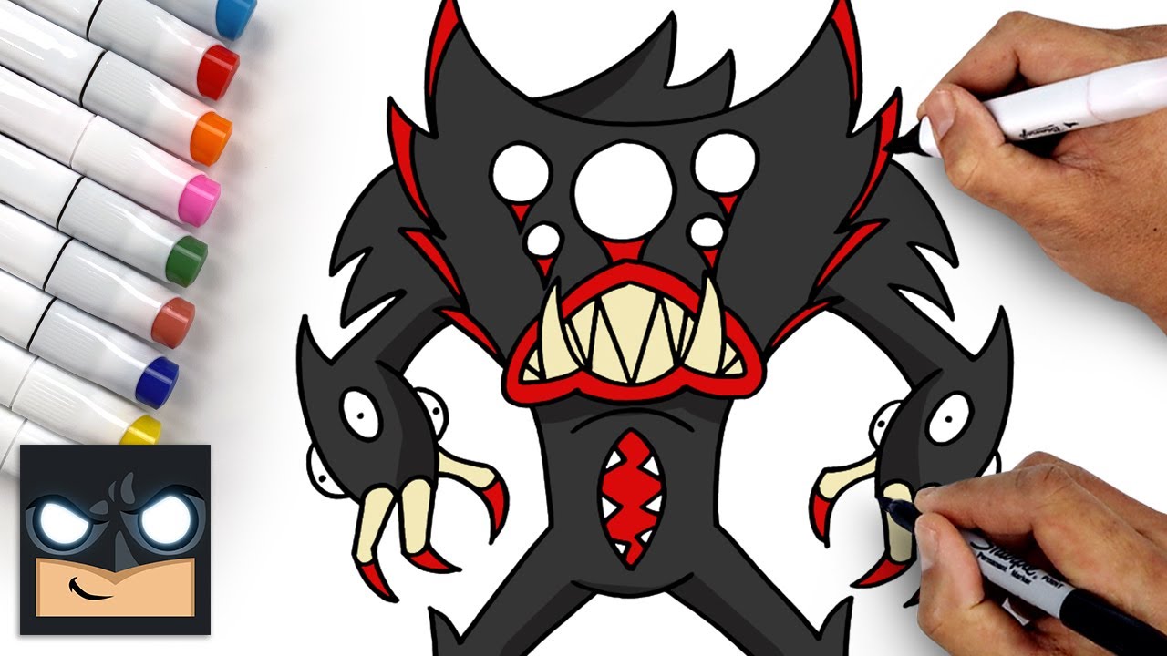 How To Draw Killy Willy | Poppy Playtime