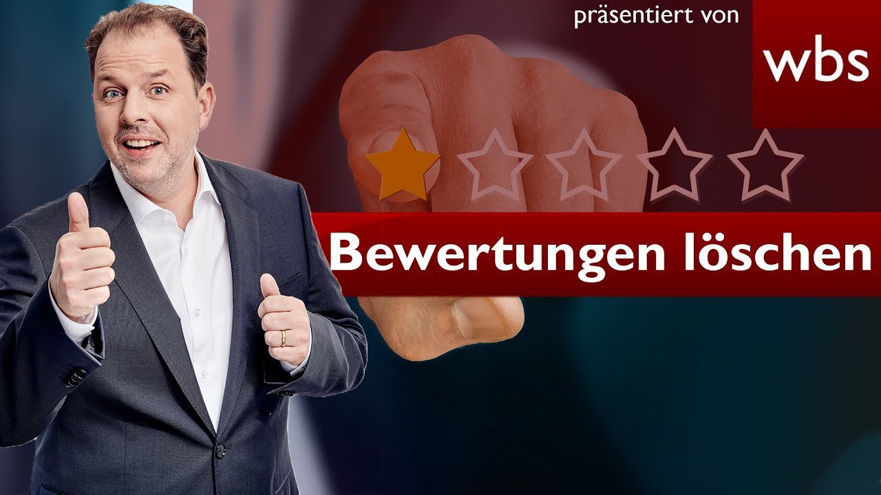 Negative Bewertungen löschen lassen – so geht’s I RA Christian Solmecke