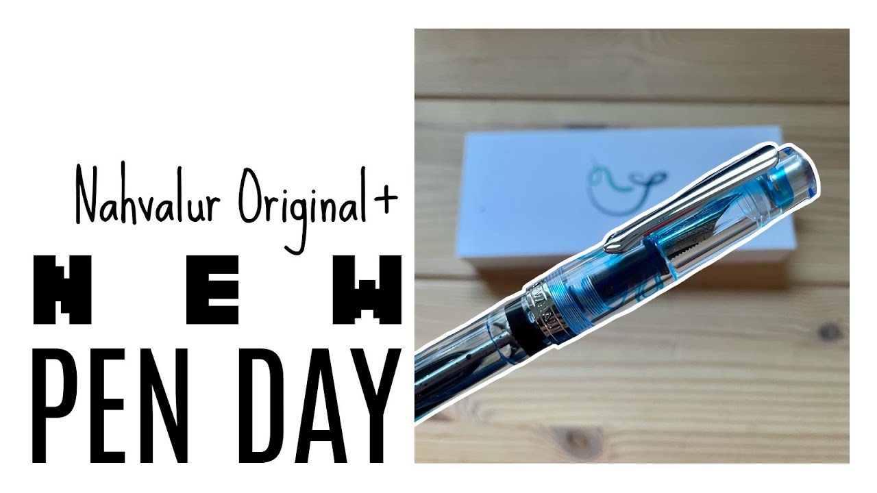 New Pen Day: Nahvalur Original Plus Azure Blue * First Impressions