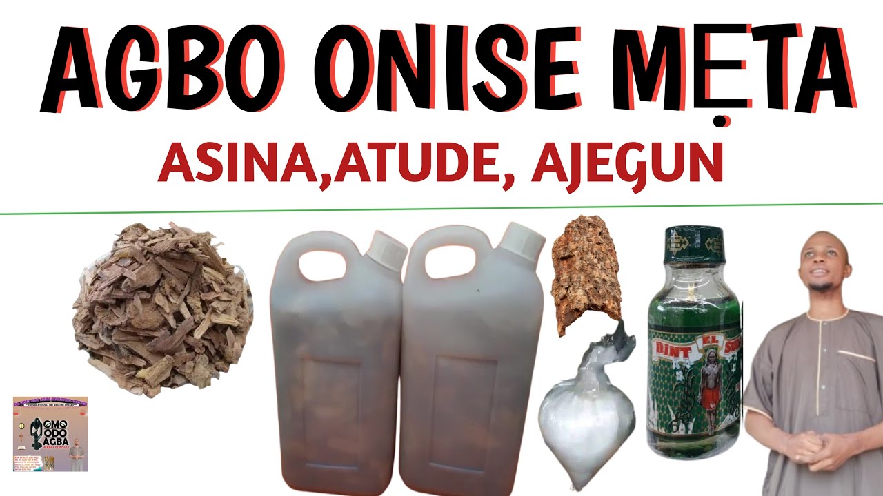 AGBO ONISE META ASINA,ATUDE,AJEEGUN @Dromoodoagbatv