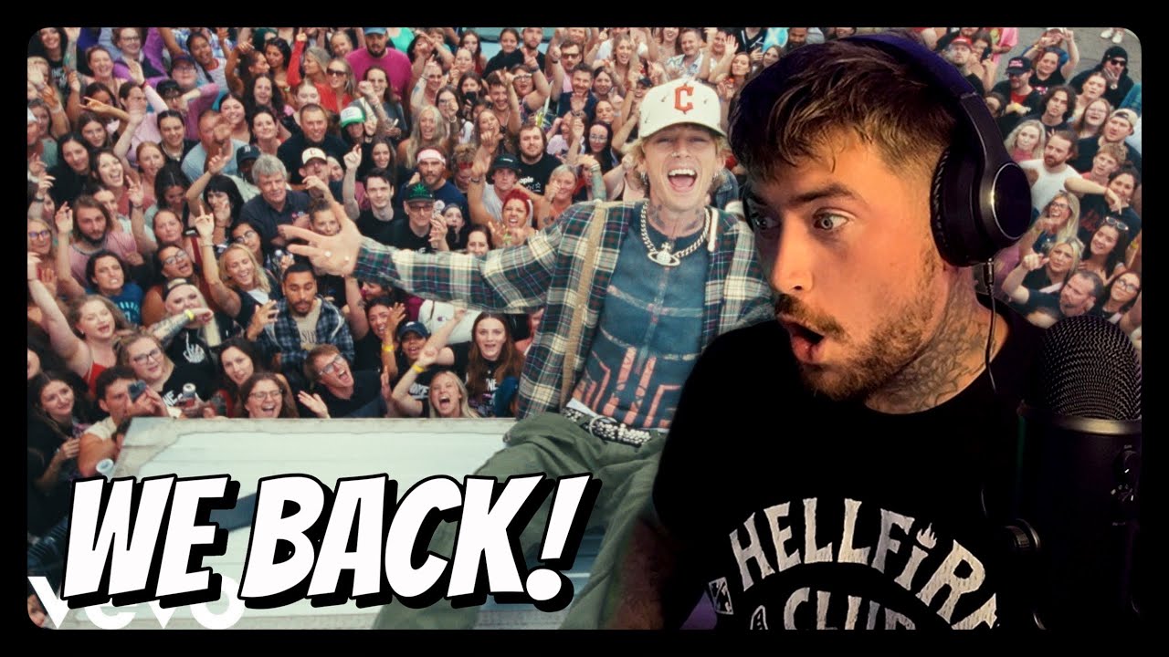 HE KEEPS GETTING BETTER! mgk - tell me whats up (Official Music Video) REACTION!