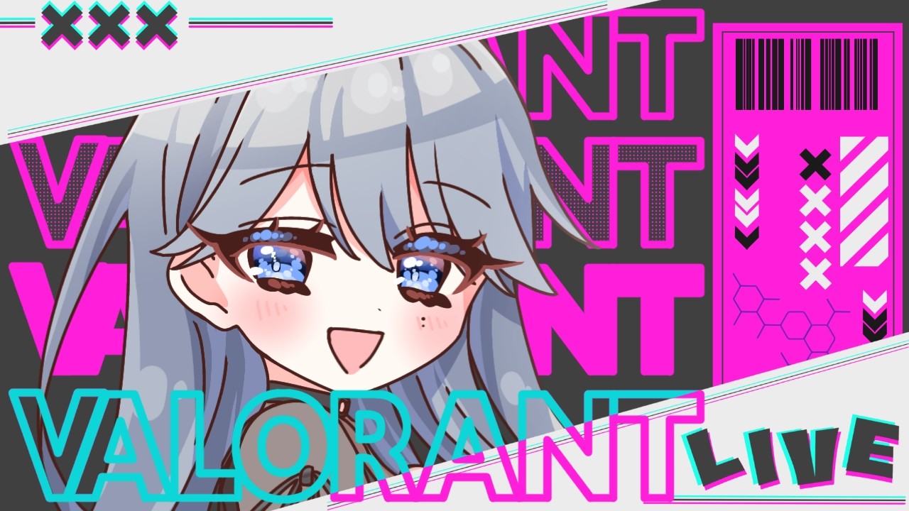 【#ゲーム配信 】#valorant  チーデスかデスマッチ1位なったらアンレ　 #ゲーム配信  #新人vtuber #よちよちvalorant