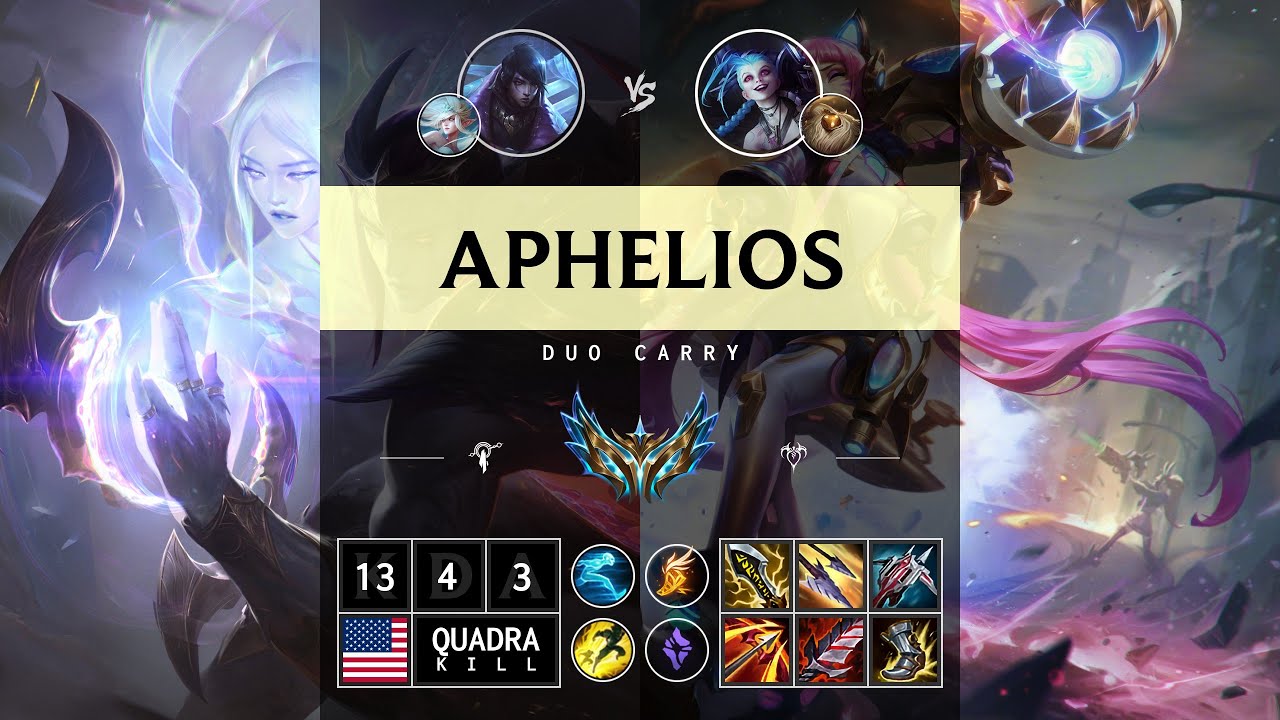 Aphelios ADC vs Jinx - NA Challenger Patch 14.12
