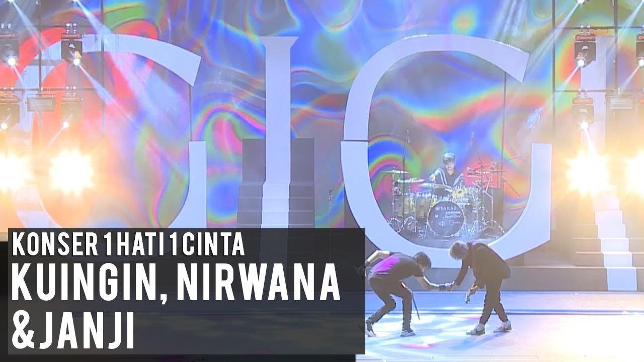 KUINGIN, NIRWANA & JANJI (Live Konser 1 Hati 1 Cinta) | Armand Maulana
