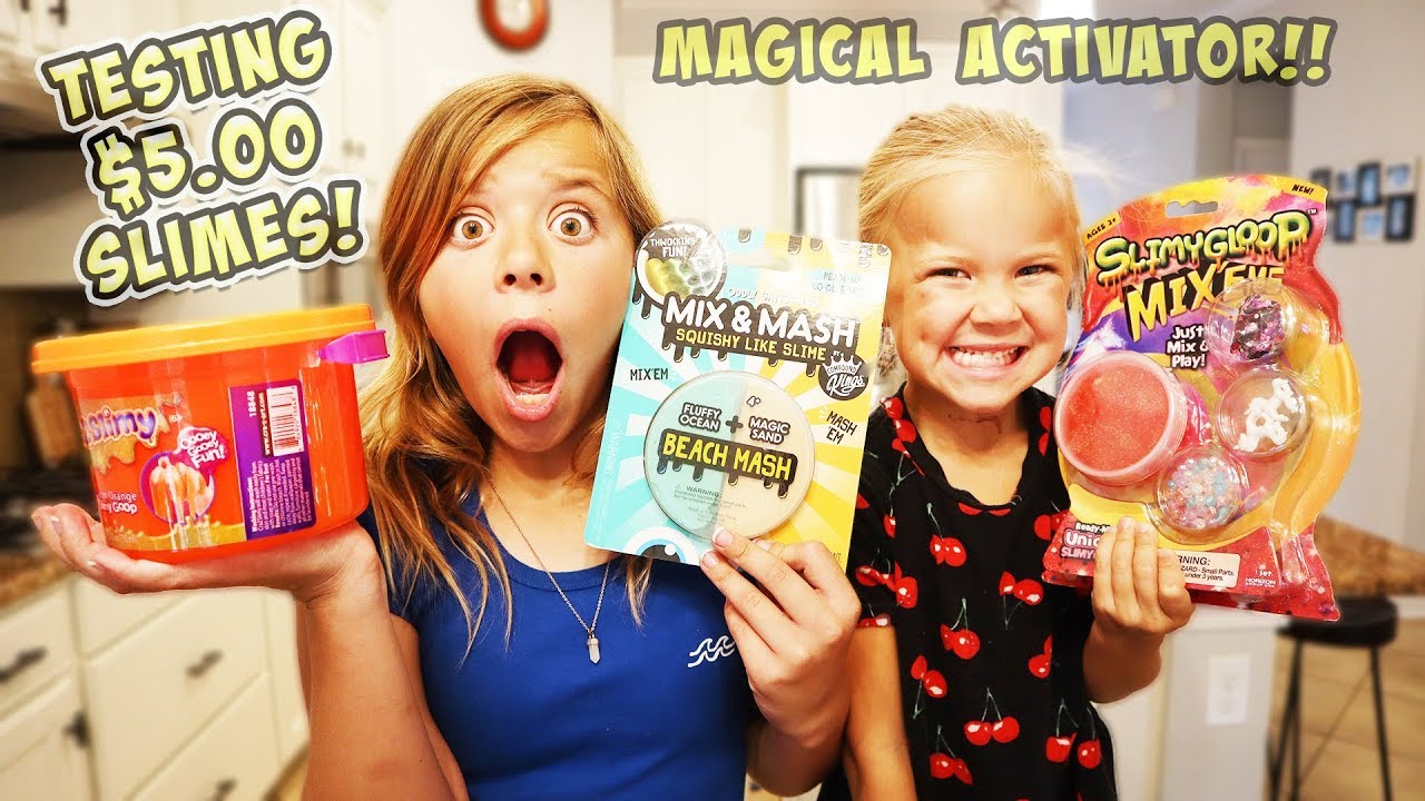 TESTING OUR NO BUDGET STORE BOUGHT SLIME!!