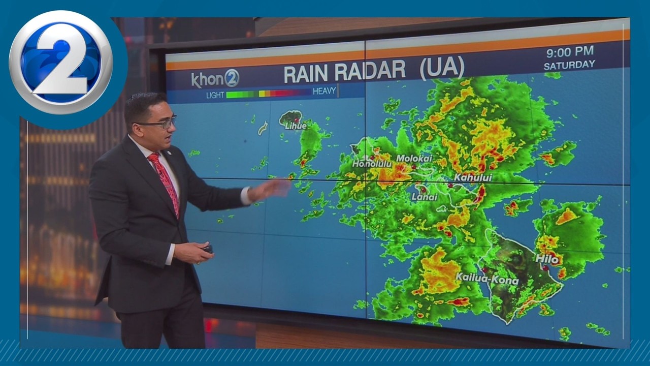 Brief break from heavy showers before rain increases again