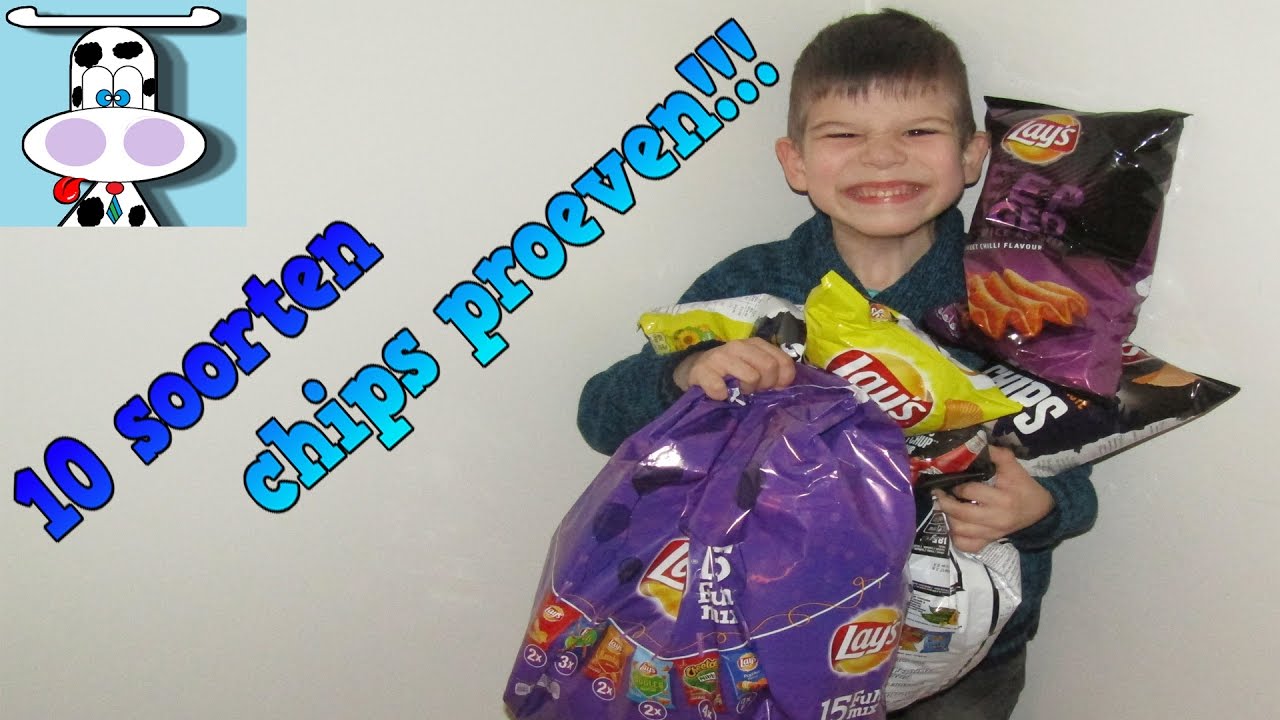10 SOORTEN CHIPS PROEVEN!!!