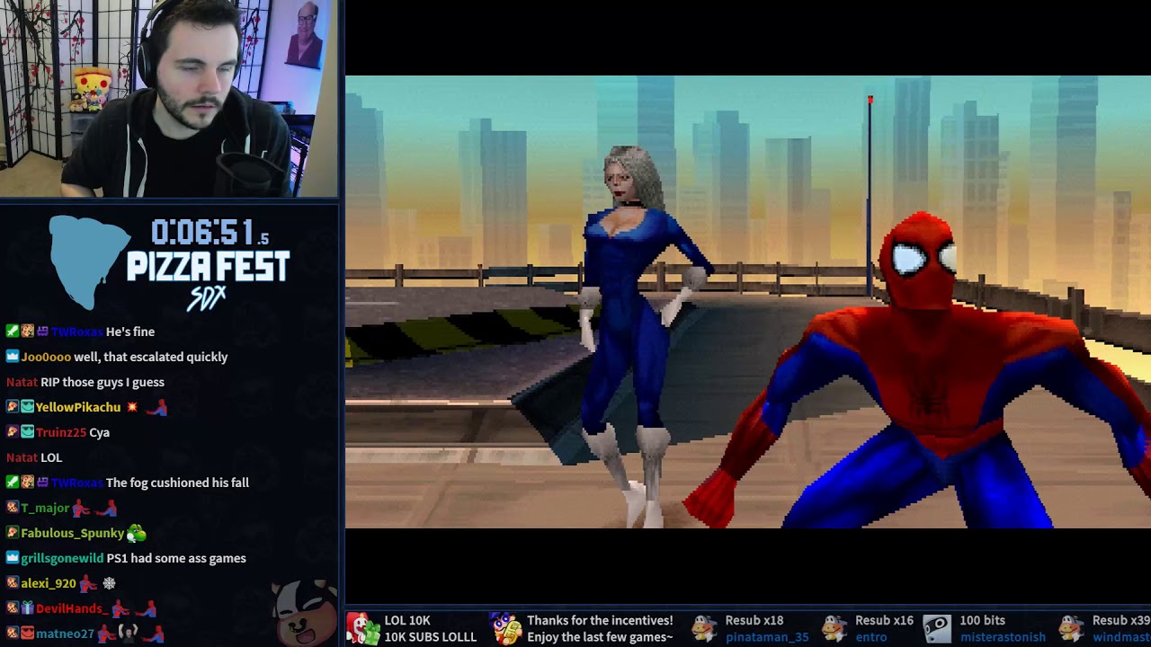 Spider-Man (2000) (PSX) - Full Playthrough | Pizza Fest SDX Day 29