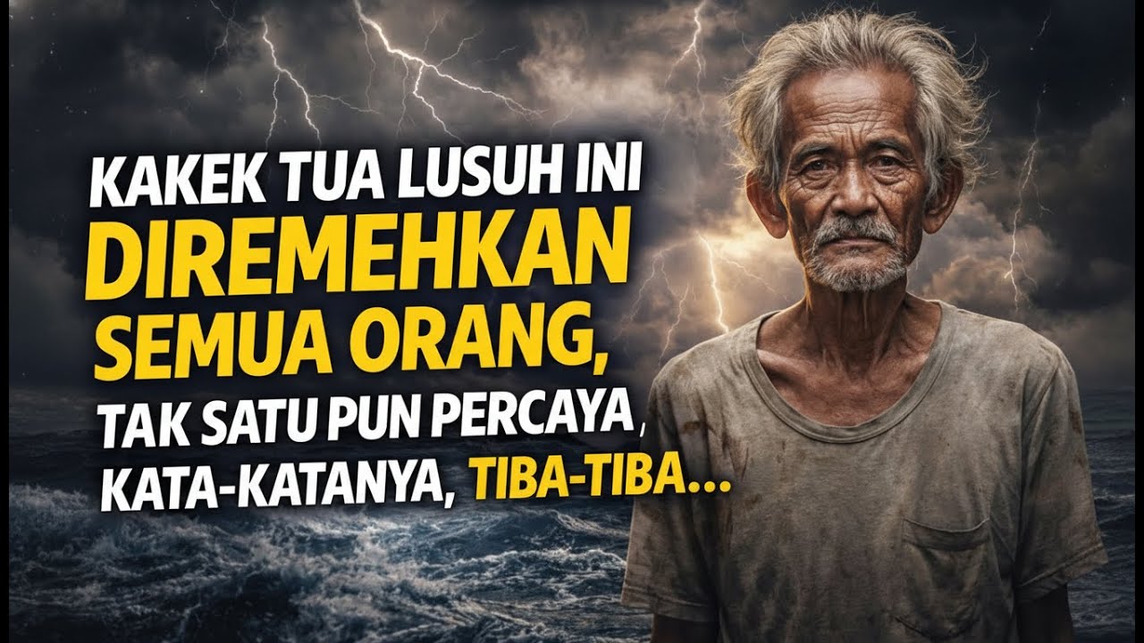 SEMUA ORANG MENERTAWAKAN KAKEK INI, TAK ADA YANG MENDUGA AKAN BEGINI AKHIRNYA