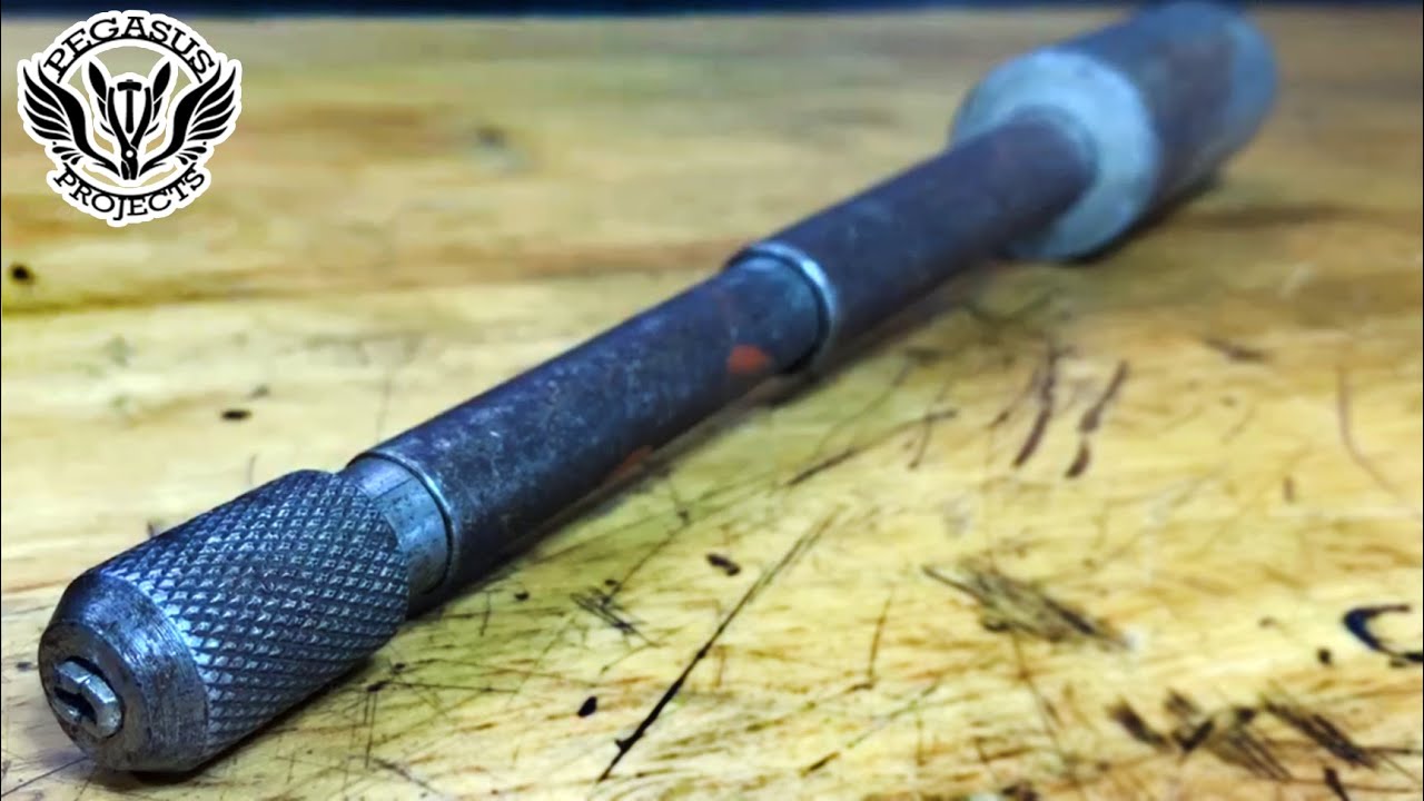 1930s Push Drill Restoration - Antique Tool Restoration