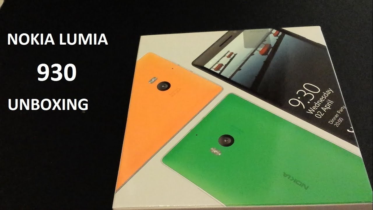 Déballage French Unboxing NOKIA LUMIA 930