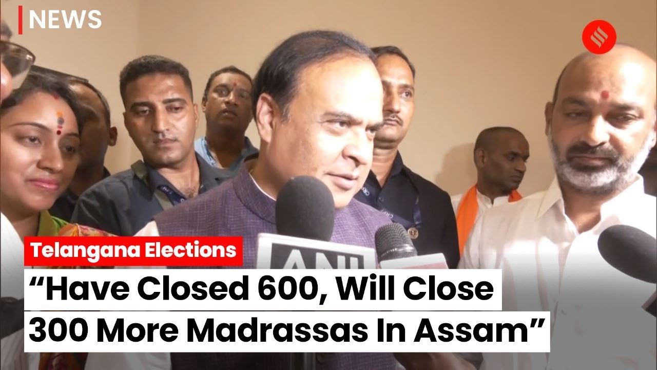 Telangana Elections: Assam CM Himanta Biswa Sarma Attacks Owaisi And Congress