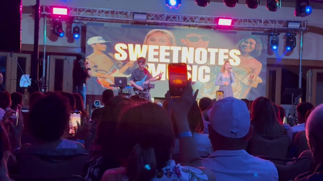 Sweet note concert here in Hawaii 