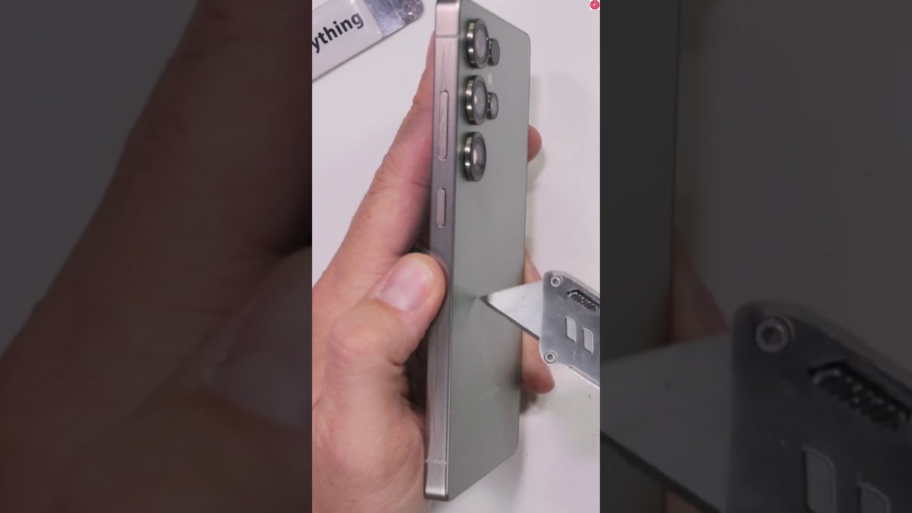 Samsung S25 Ultra Durability Test🤯!  #GalaxyUnpacked#GalaxyS25Ultra#SamsungS25Ultra