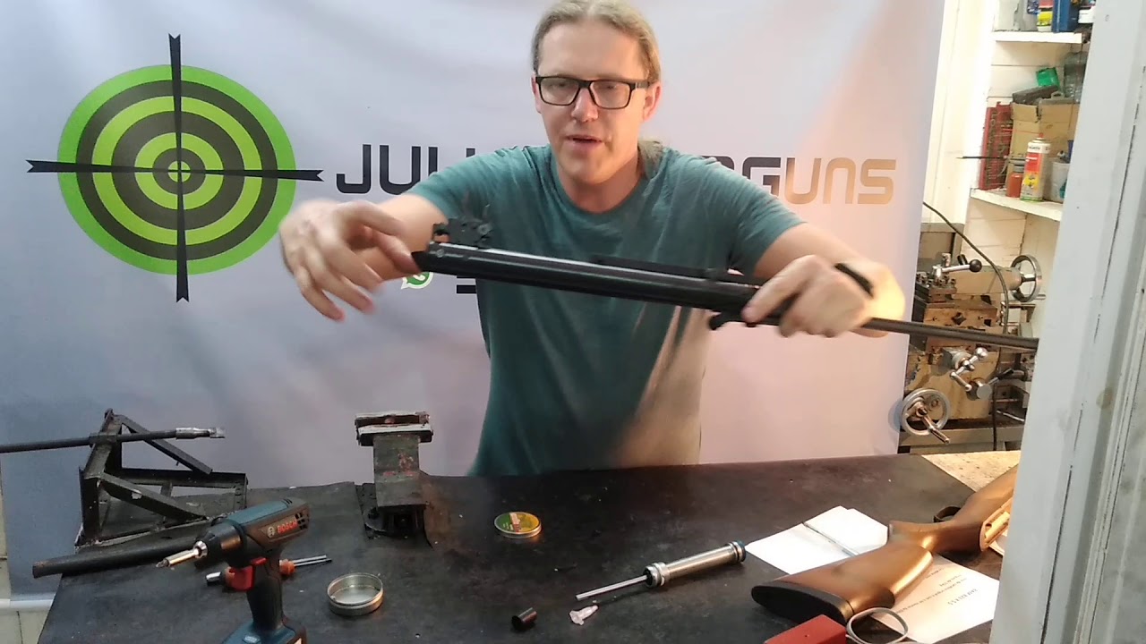 Kit  inverter 55kg BAM B23 X e teste dela com mola original Elite Airguns