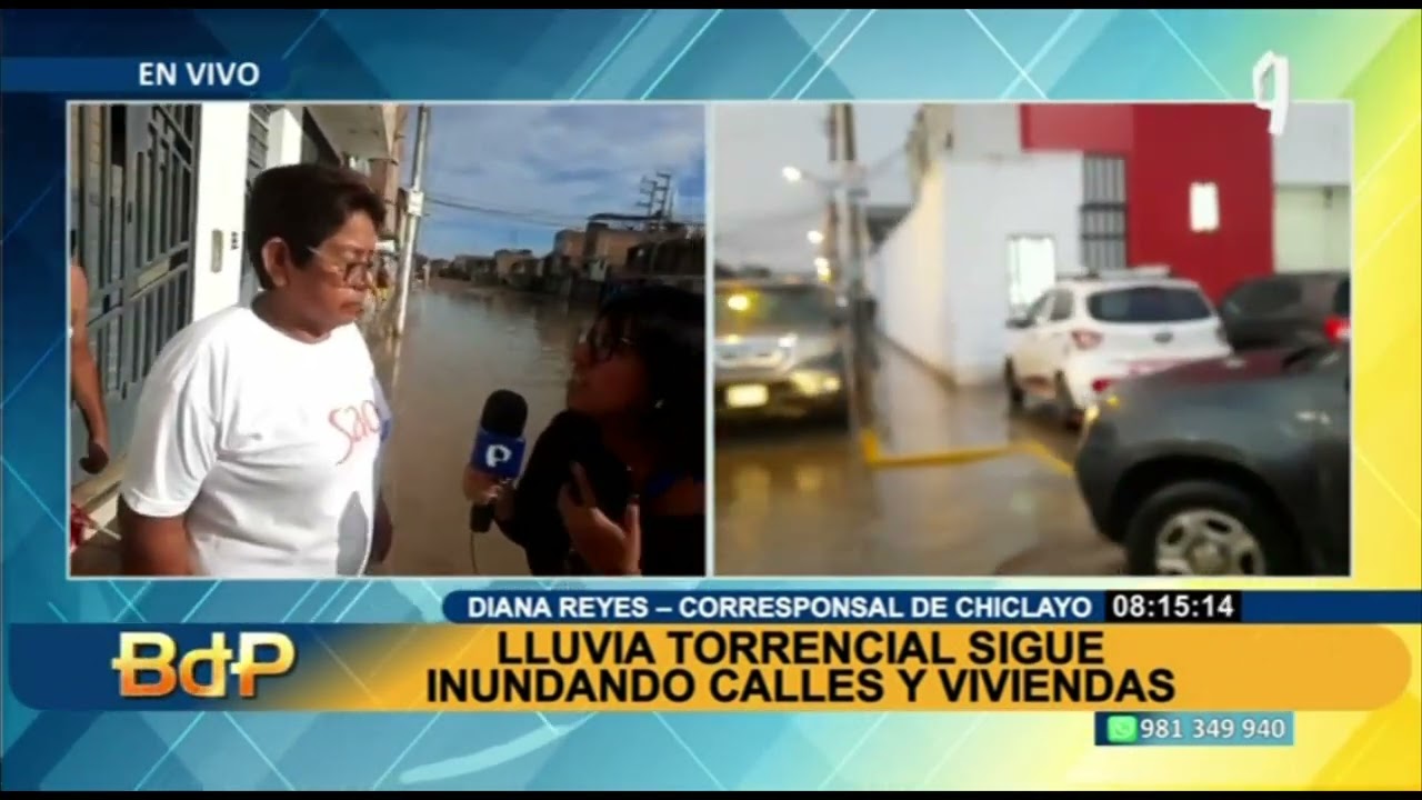 Hospital Regional de Lambayeque está inundado y no pueden atender emergencias