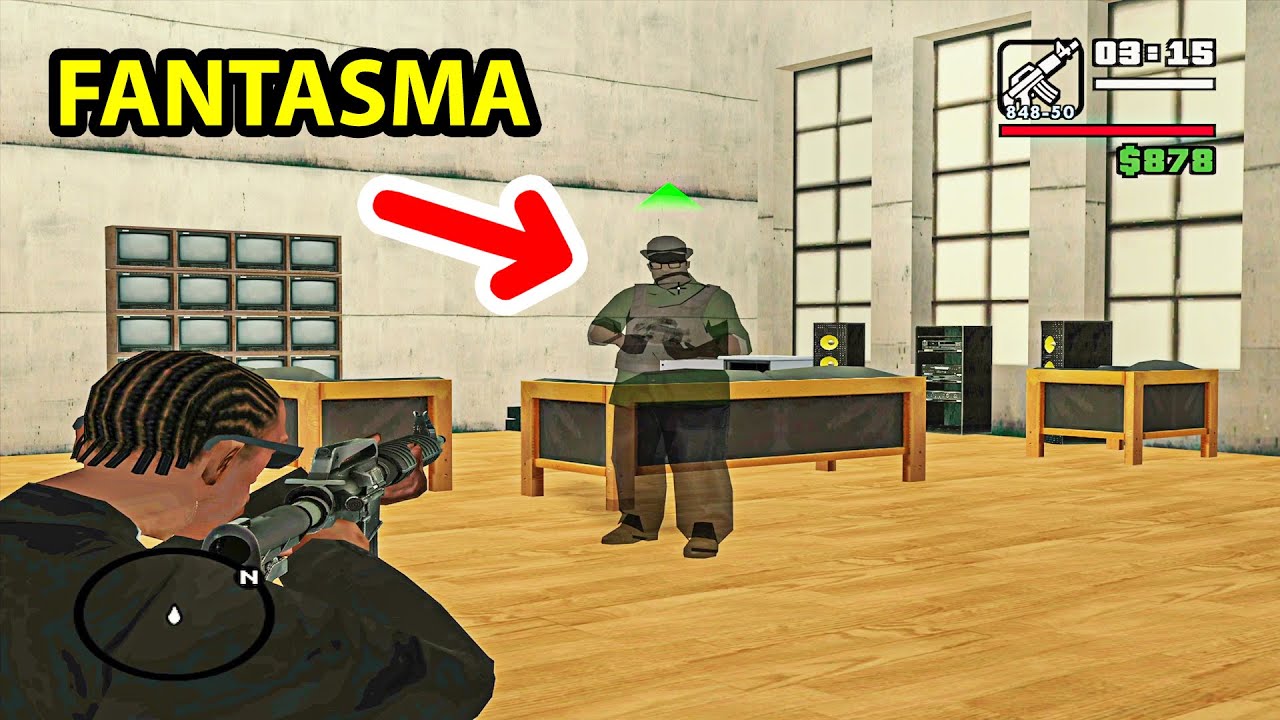 A LENDA DA ULTIMA MISSÃO DO GTA - O FANTASMA DO BIG SMOKE!