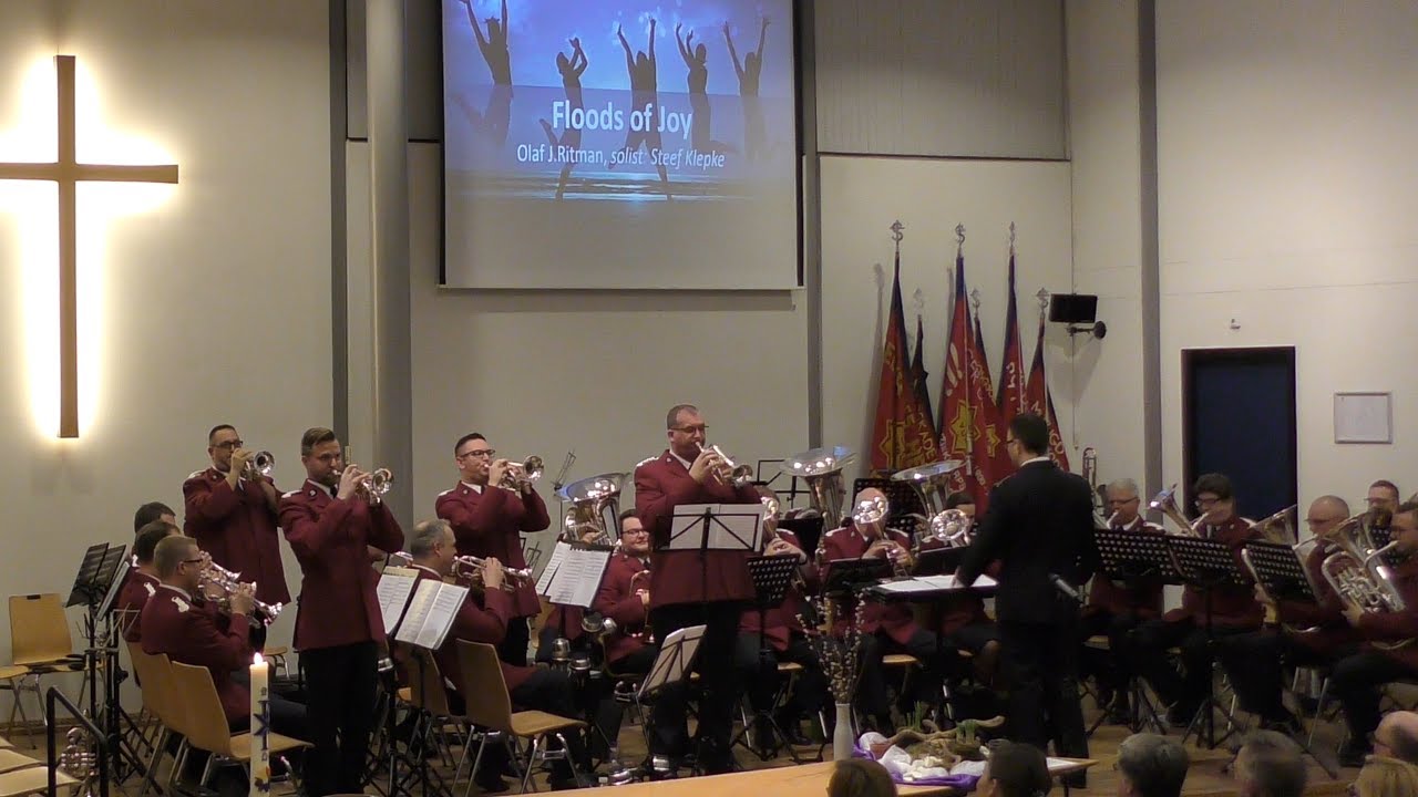 Cornet solo - Floods of Joy - soloist Steef Klepke & Amsterdam Staff Band