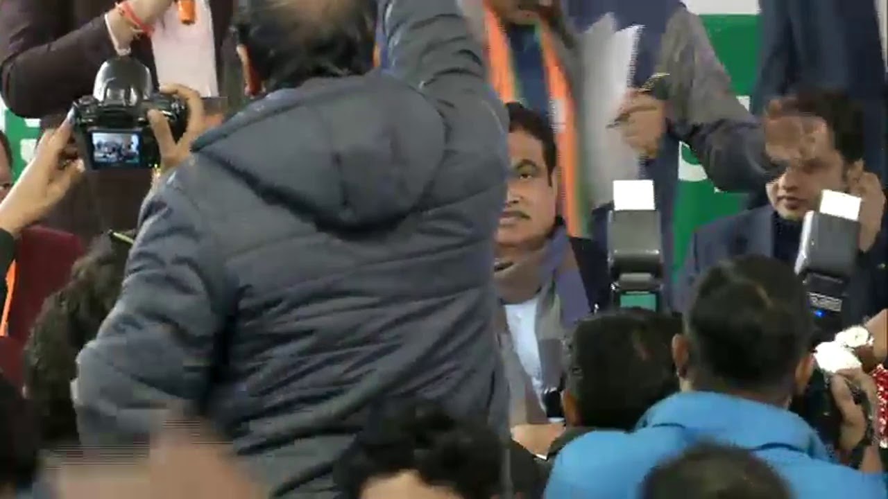 BJP releases 'Sankalp Patra' for Delhi Assembly Election 2020 in New Delhi.