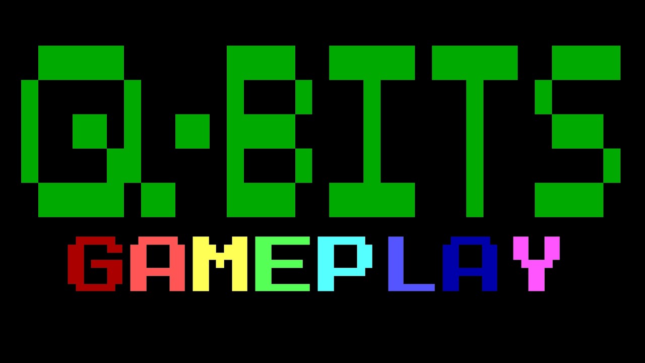 Q-Bits 1994 PC Gameplay