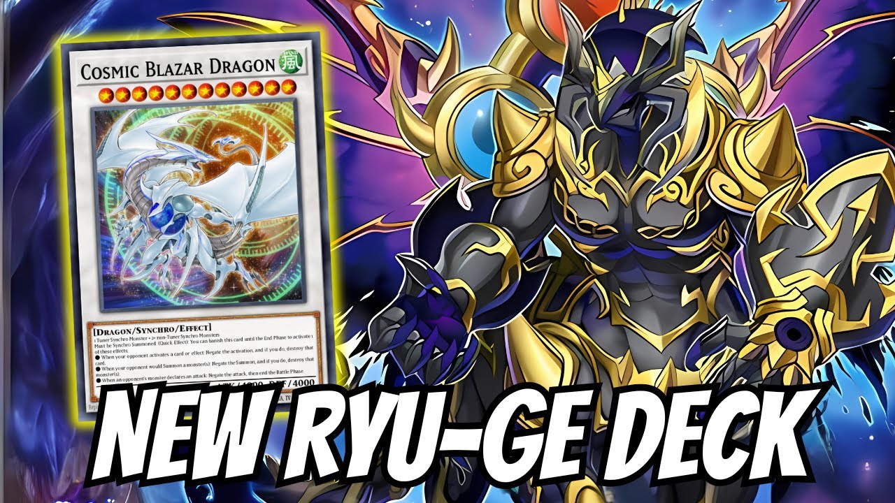 New RYU-GE Deck! INSANE 1 Card Combos + YUGIOH Deck Profile!