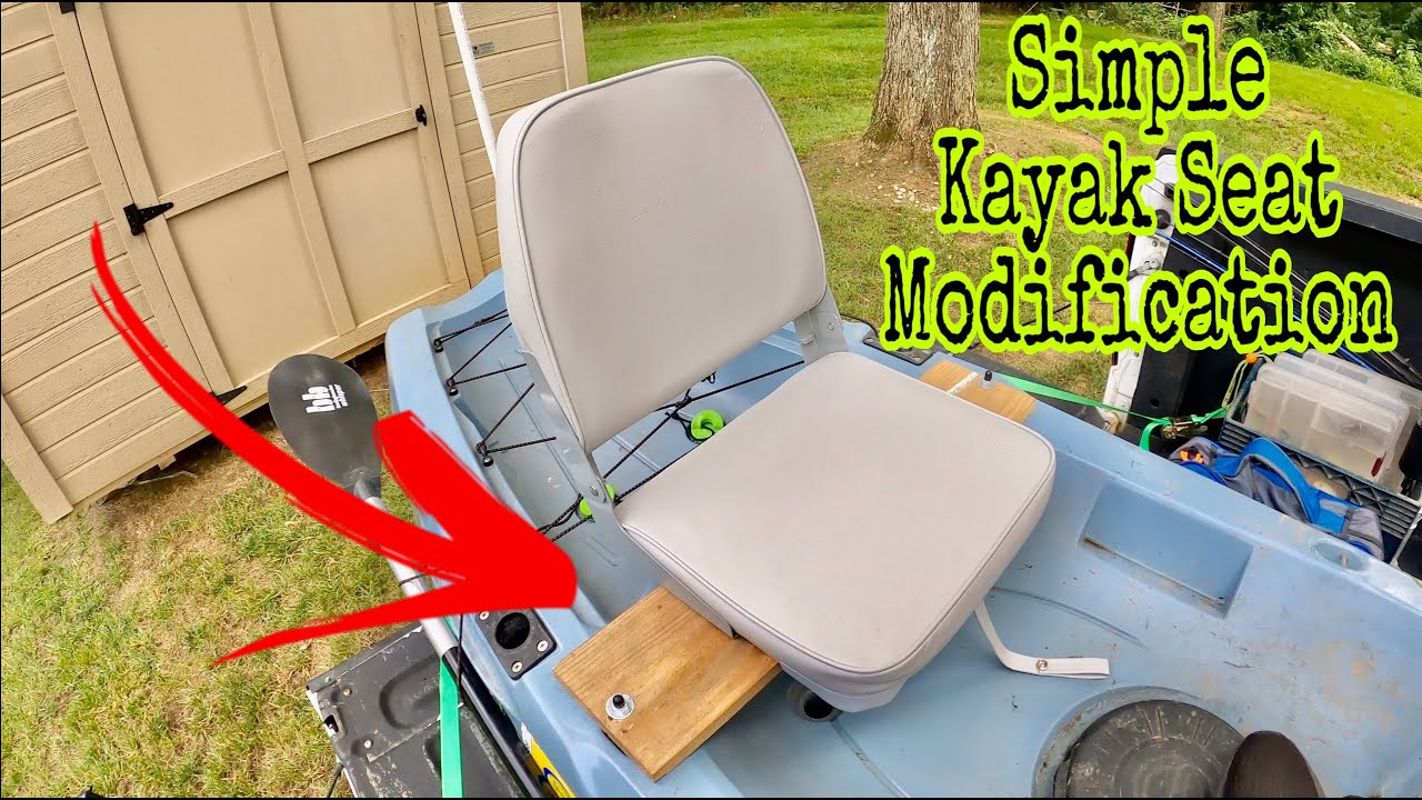 Simple Kayak Seat Modification | NO DRILLING